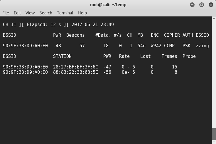 Create dummy wireless network interface | gilgil